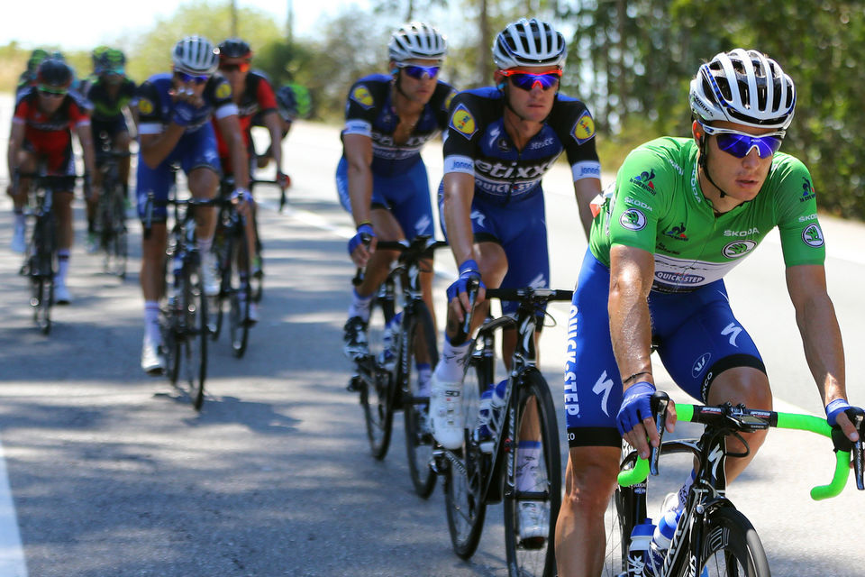 Vuelta a España:: Meersman blijft in het groen