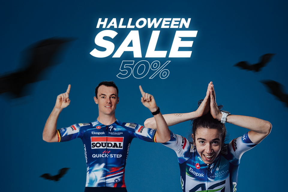 Halloween: griezelige sfeer en enorme kortingen in de Wolfpack-shop!