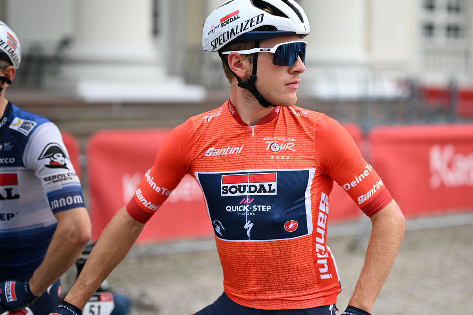 Van Wilder defends the red jersey