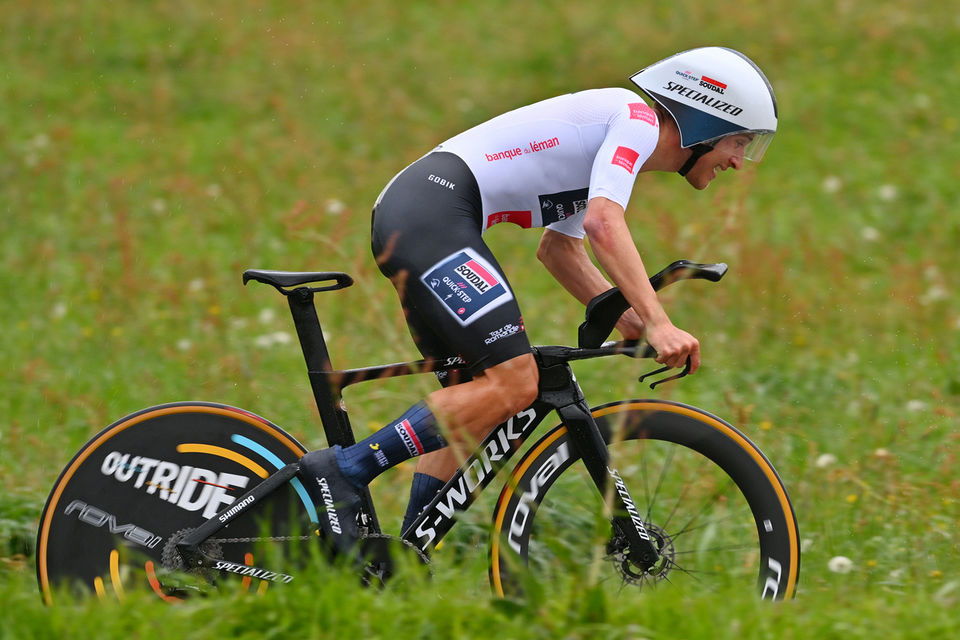 Tour de Romandie: Van Wilder tweede in klassement na goede tijdrit