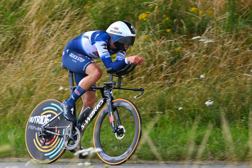 Steimle produces a strong time trial in Mons