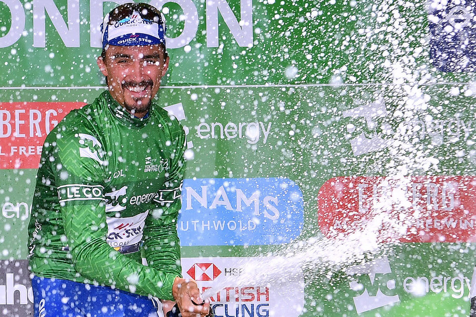 Julian Alaphilippe wint Tour of Britain