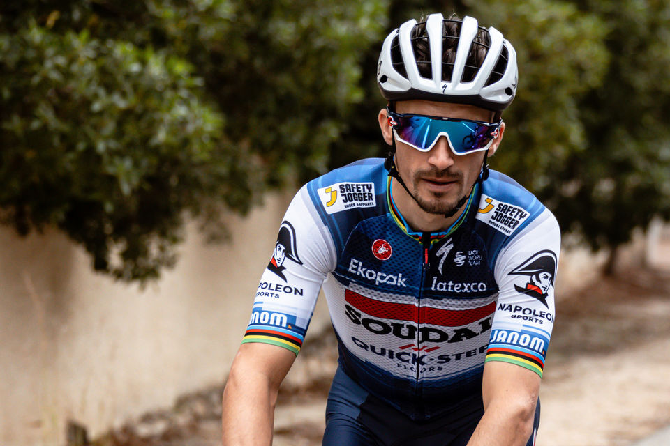 Julian Alaphilippe start seizoen in Mallorca