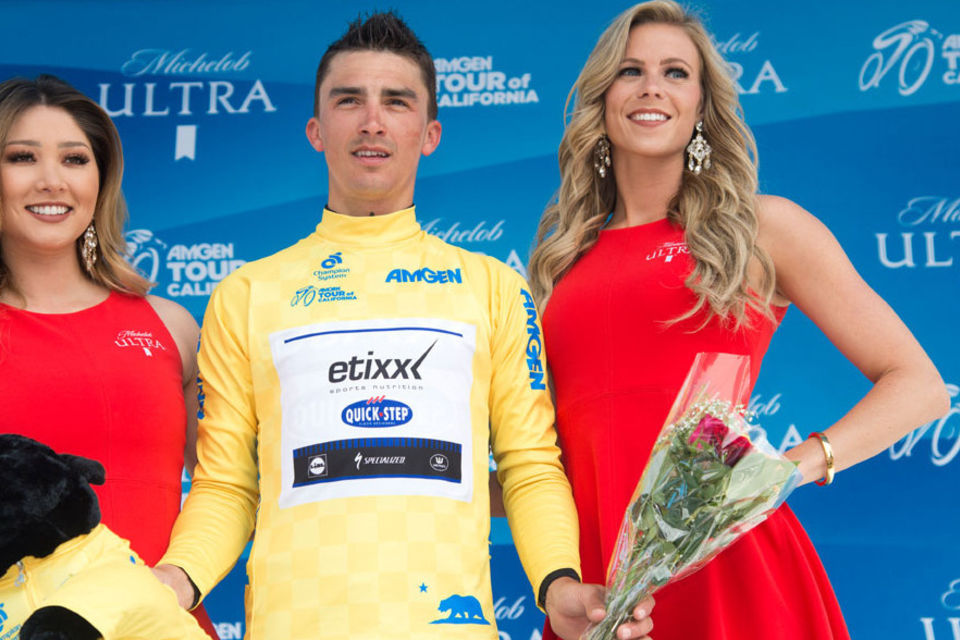 Julian Alaphilippe schrijft historie in Tour of California