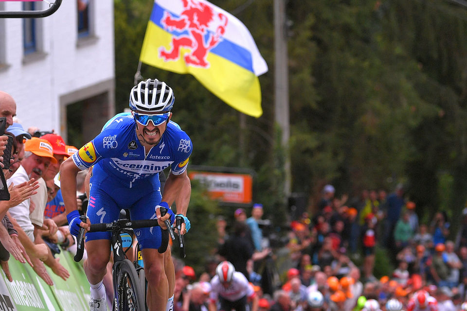 Flèche Wallonne: Julian Alaphilippe wint opnieuw