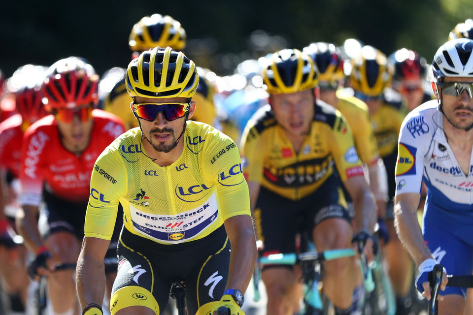 Tour de France: Alaphilippe remains in yellow after Orcières-Merlette