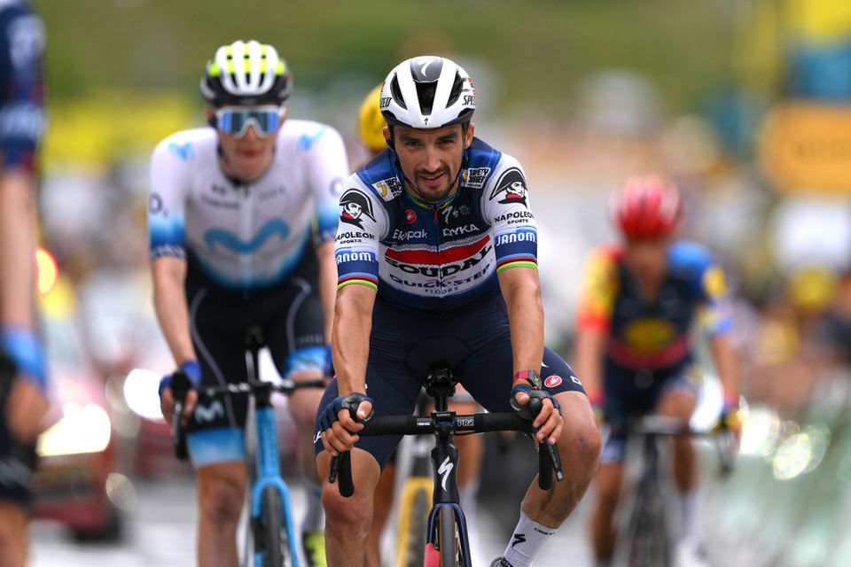 Tour: Alaphilippe valt aan in de Pyreneeën