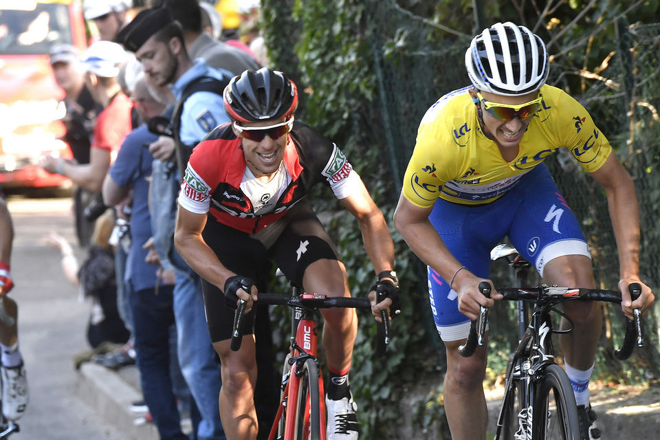 Alaphilippe defends Paris-Nice lead on complicated stage