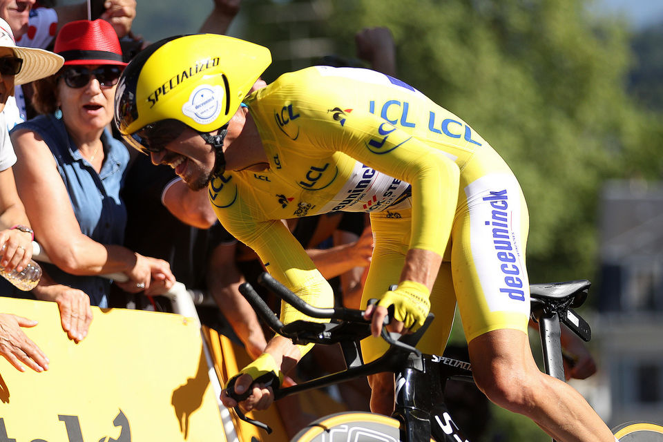 Tour de France: Stellar Alaphilippe conquers Pau time trial