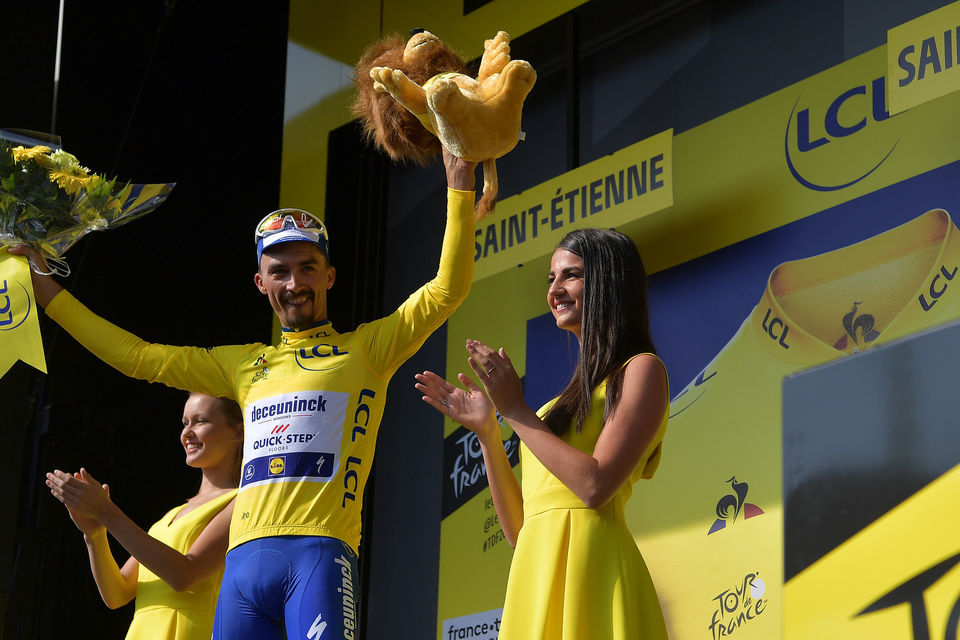 Tour de France: Alaphilippe terug in het geel