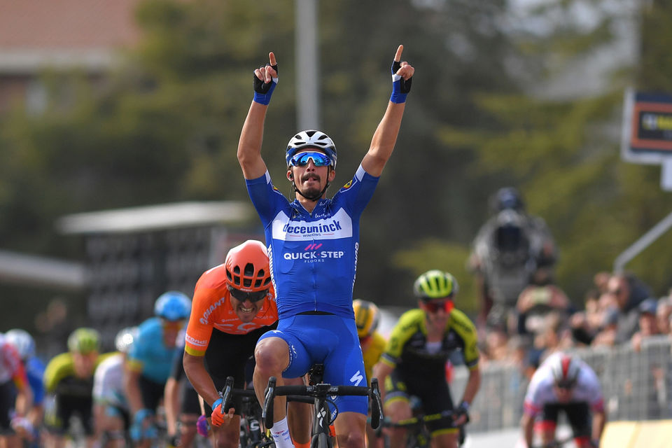 Alaphilippe toont topvorm in Tirreno-Adriatico