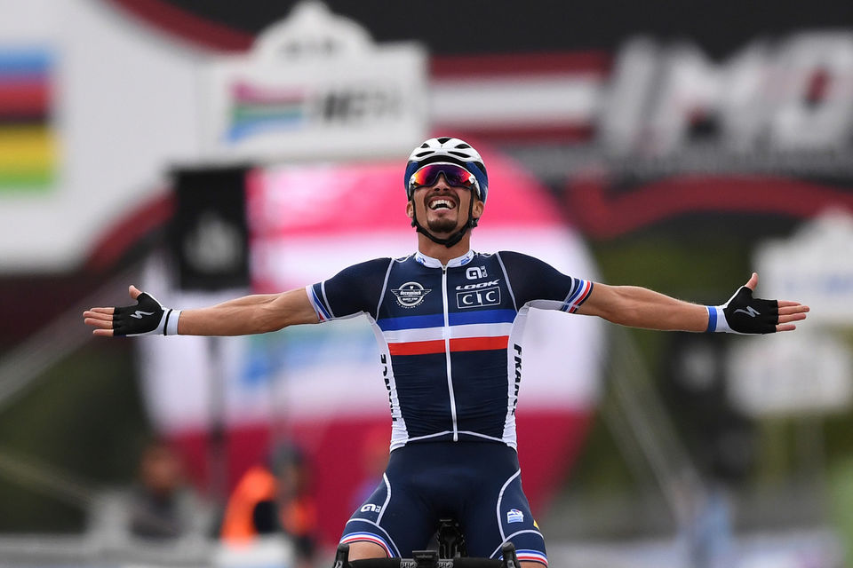 Julian Alaphilippe is the new World Champion