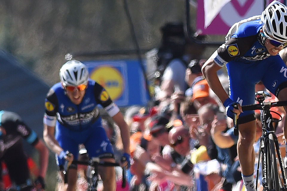 Alaphilippe and Martin finish on Flèche Wallonne podium