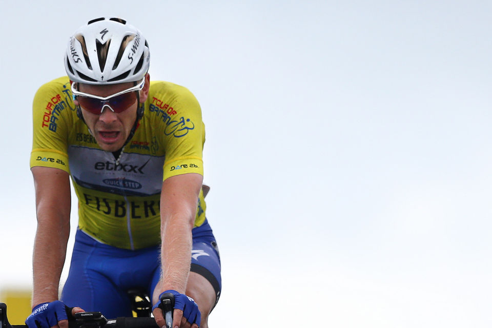 Tour of Britain: Vermote gives it his all on Haytor