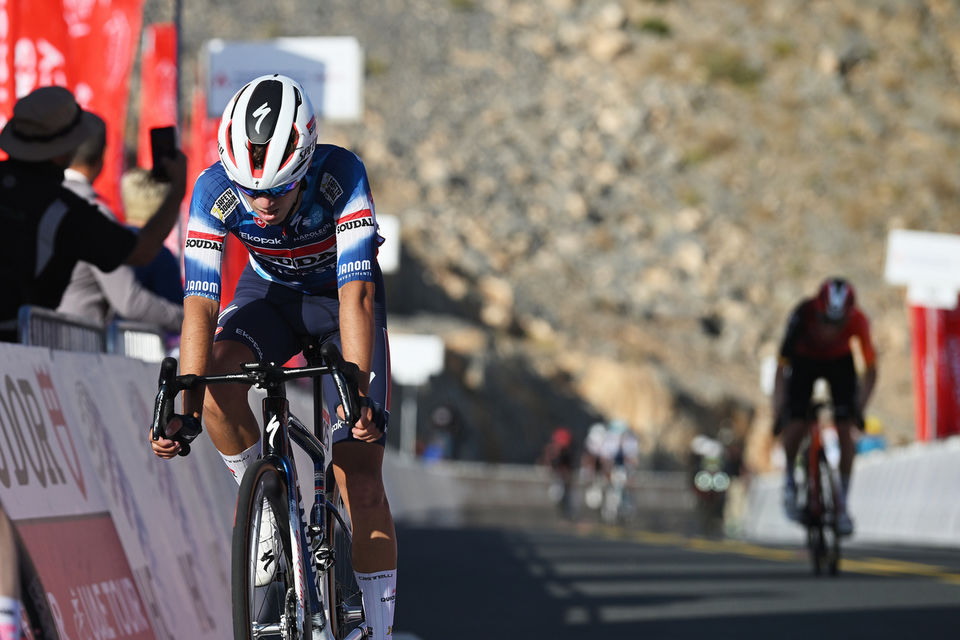 Lecerf climbs with the best at the UAE Tour