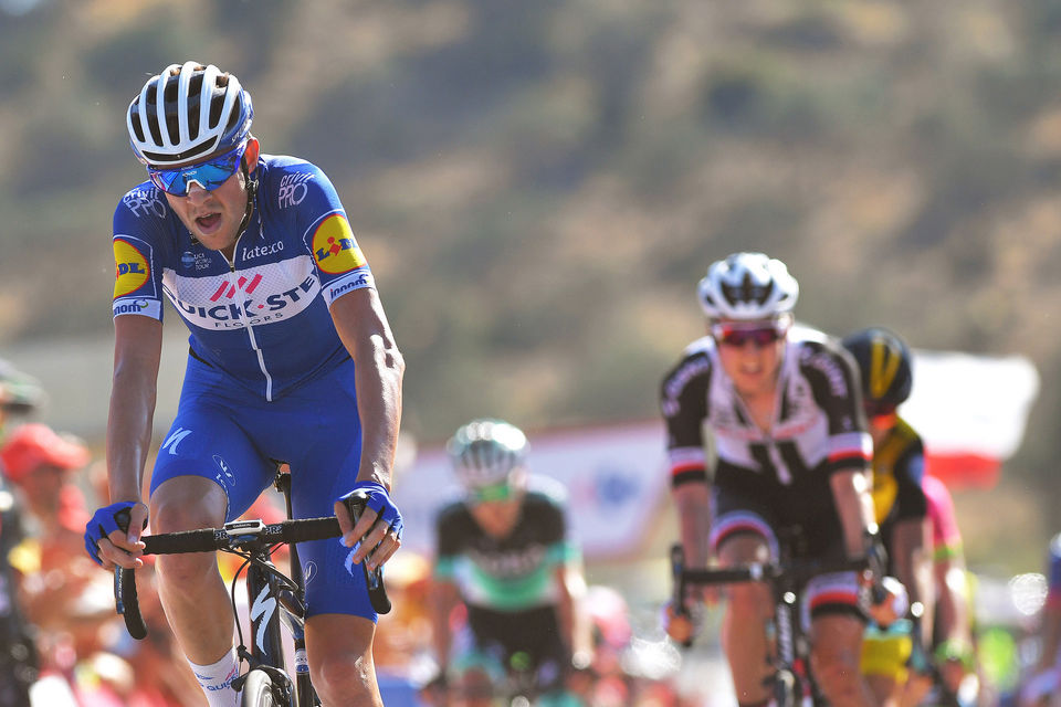 Vuelta a España: De Plus rides onto the podium in Caminito del Rey