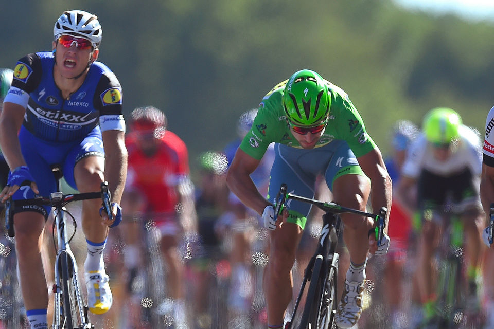 Tour de France: Kittel 5e in 14e rit