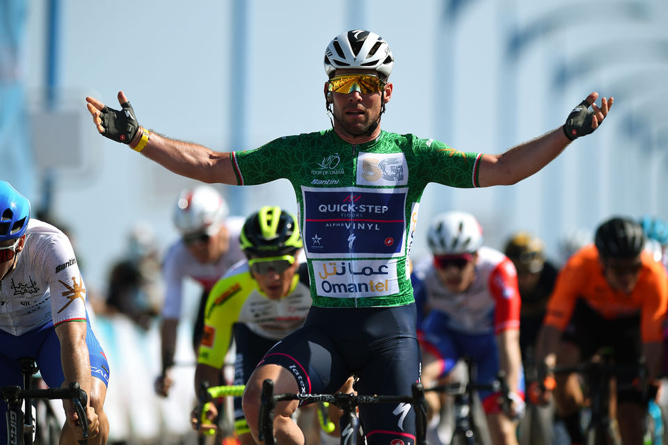 Oman: dubbelslag voor Cavendish