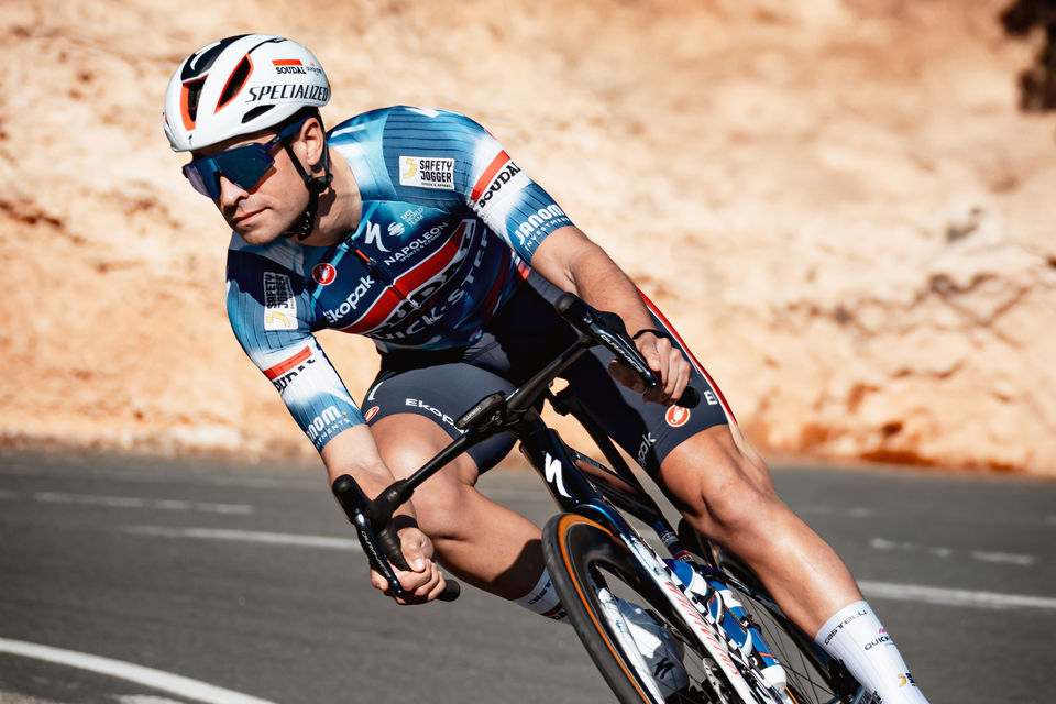 Mikel Landa aan de start van Giro d’Italia