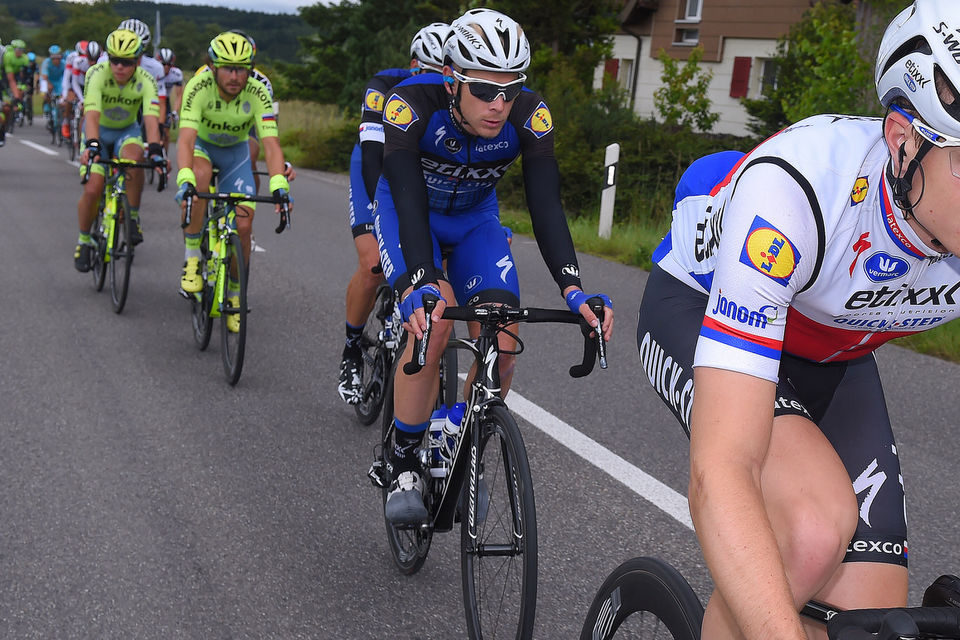 Vakoč, the team’s top finisher in Tour de Suisse mountain stage