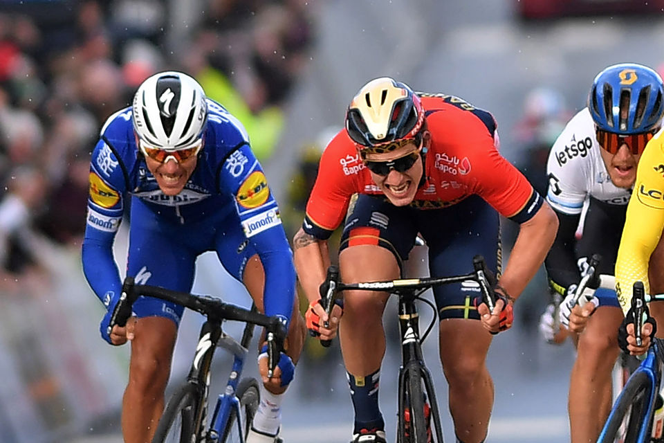 Paris-Nice: Gilbert sprints to third in the crosswinds