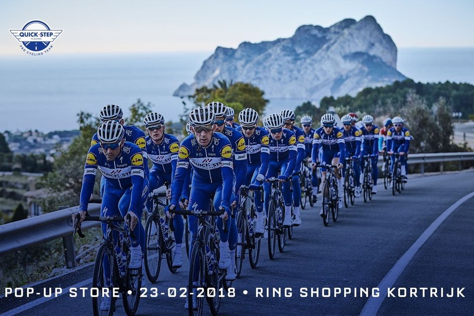 Quick-Step Floors Cycling Team opent eerste Team Pop-Up Store!