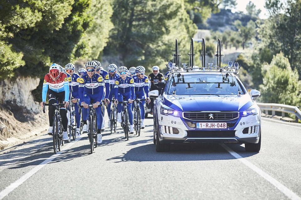 Quick-Step Floors Pro Cycling Team presented in Calpe