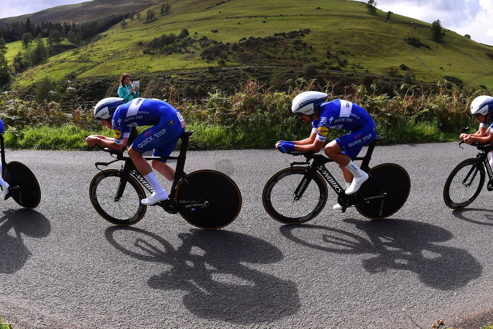 Quick-Step Floors ride solid TTT in Britain