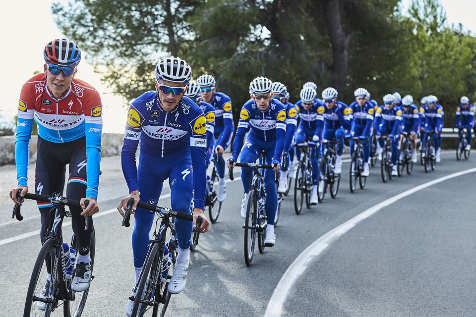 Quick-Step Floors klaar voor eerste trainingskamp