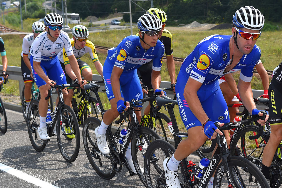 Pologne: peloton koerst in en rond Bielsko-Baia