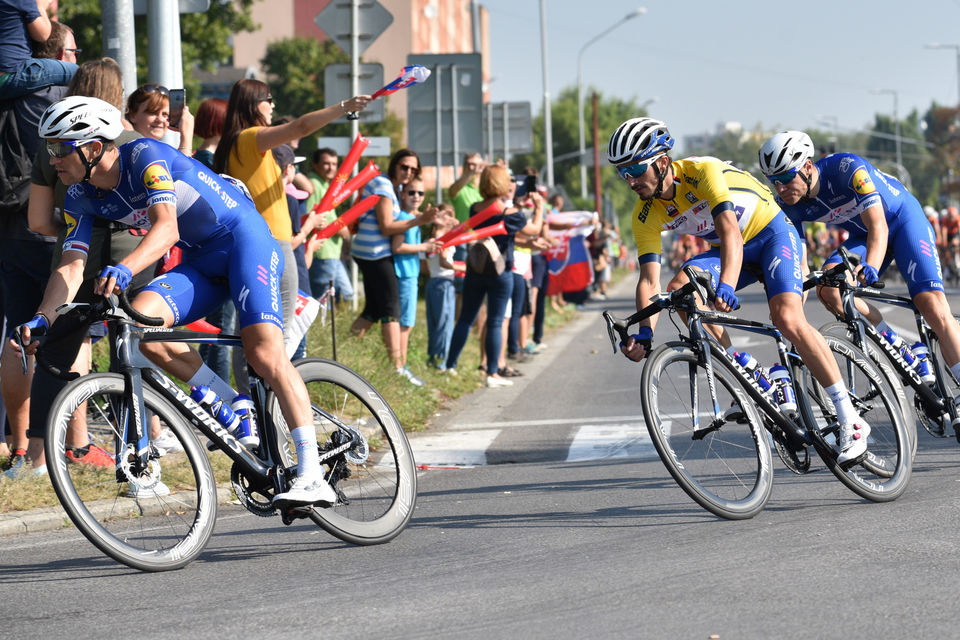 Julian Alaphilippe pakt eindzege Tour de Slovaquie