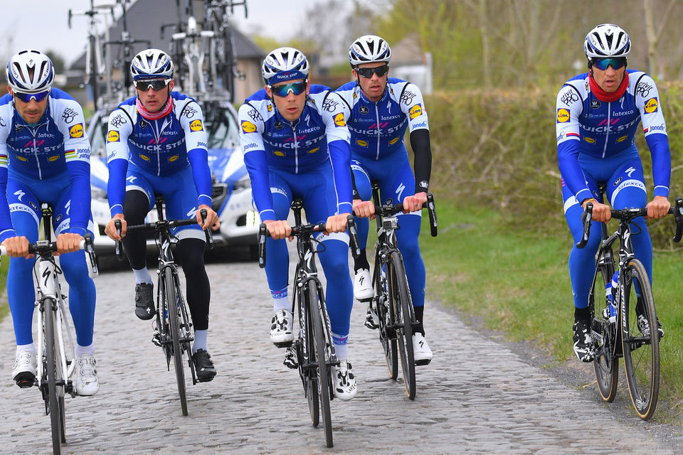 Quick-Step Floors Team selectie Parjis-Roubaix