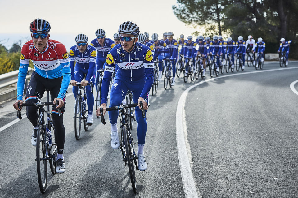 Quick-Step Floors sluit eerste trainingskamp in Calpe af