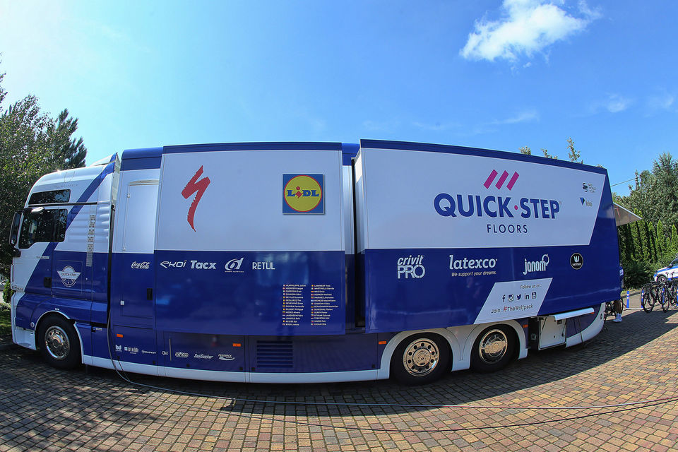 Quick-Step Floors presents its new truck