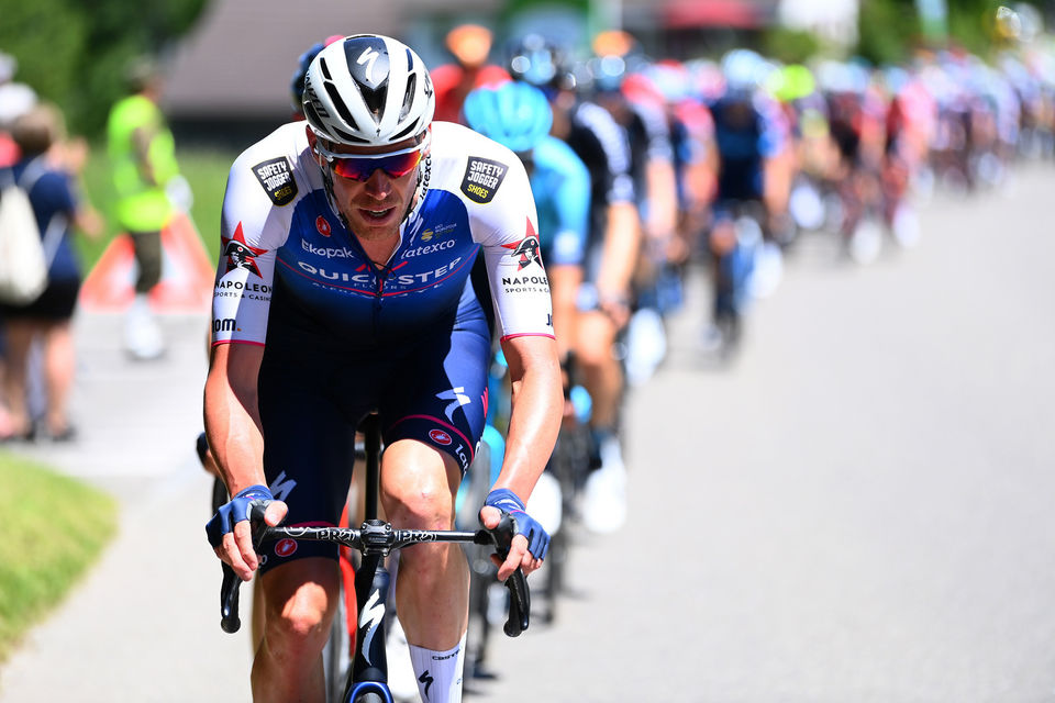 A quiet day for the Tour de Suisse peloton