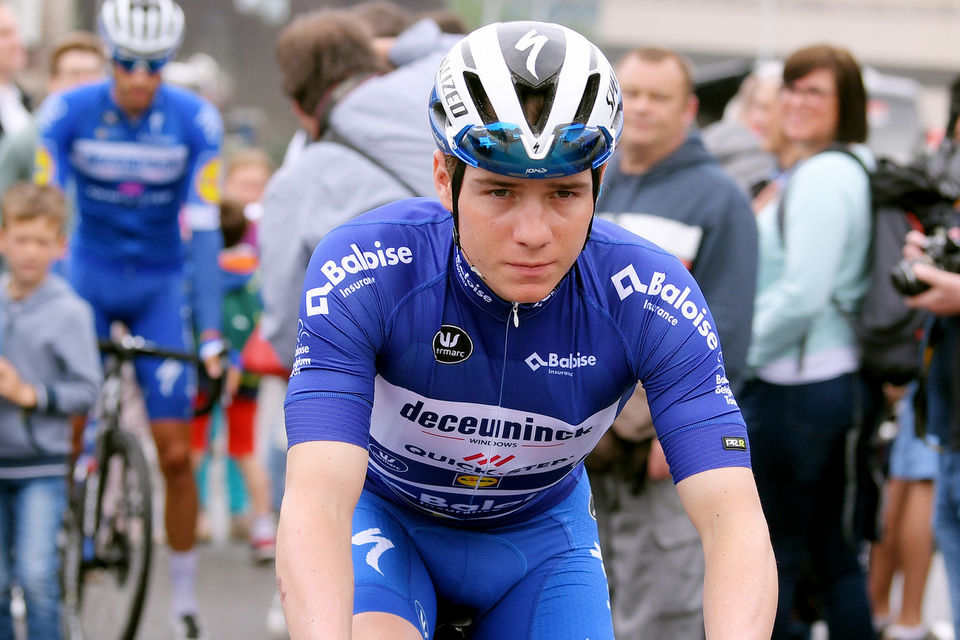 Evenepoel in the driving seat at the Belgium Tour