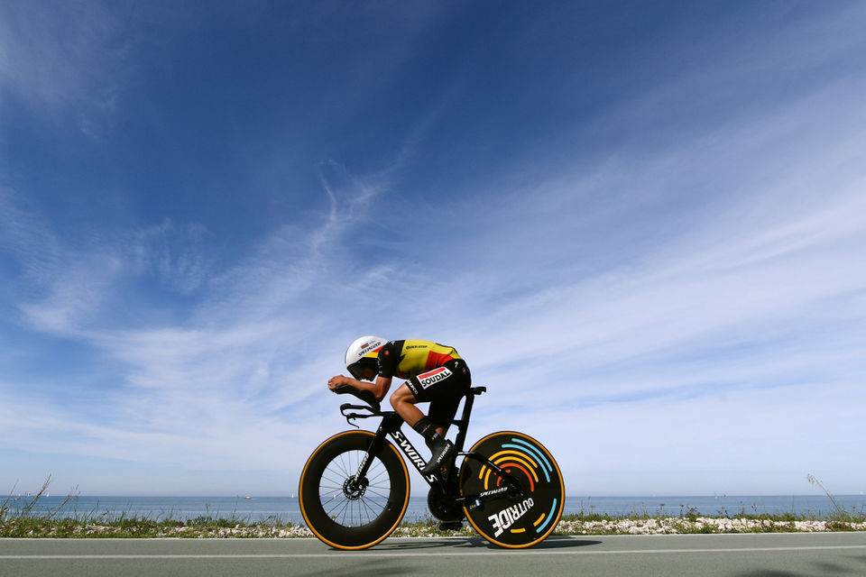 Evenepoel enjoys first Giro d’Italia stage win