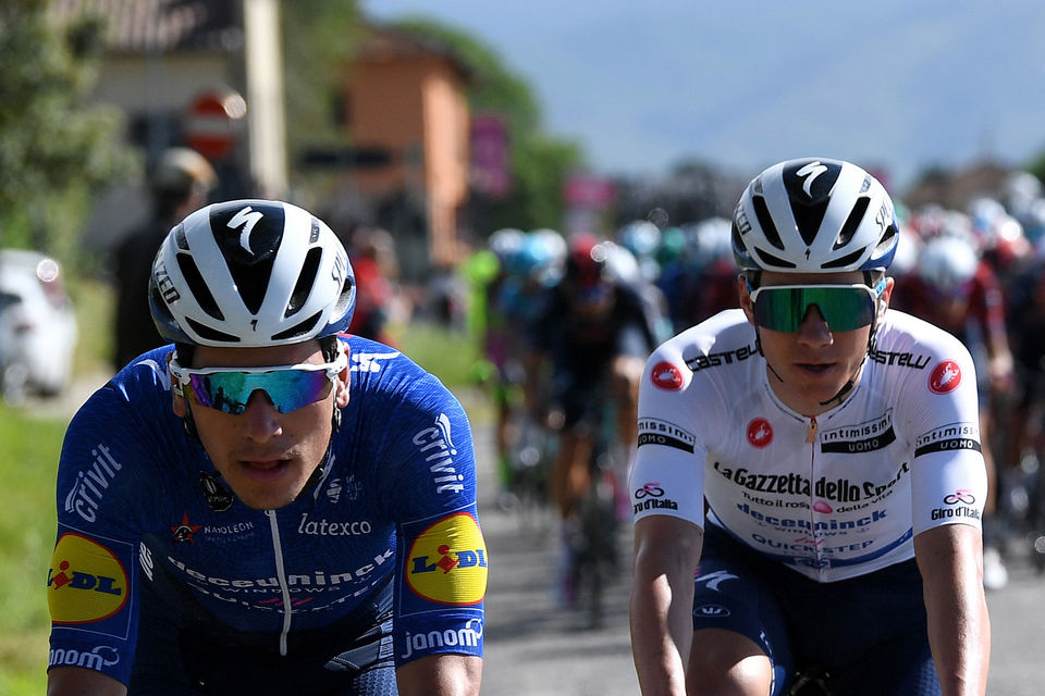 Giro d’Italia: Evenepoel on the podium ahead of the first rest day