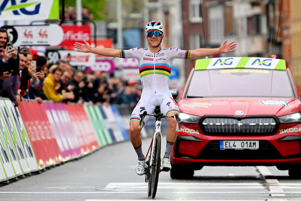 Evenepoel writes history at Liège–Bastogne–Liège