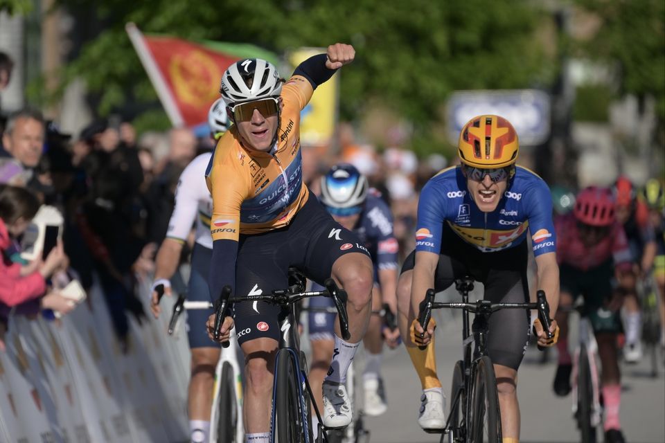 Evenepoel grijpt hattrick in Noorwegen