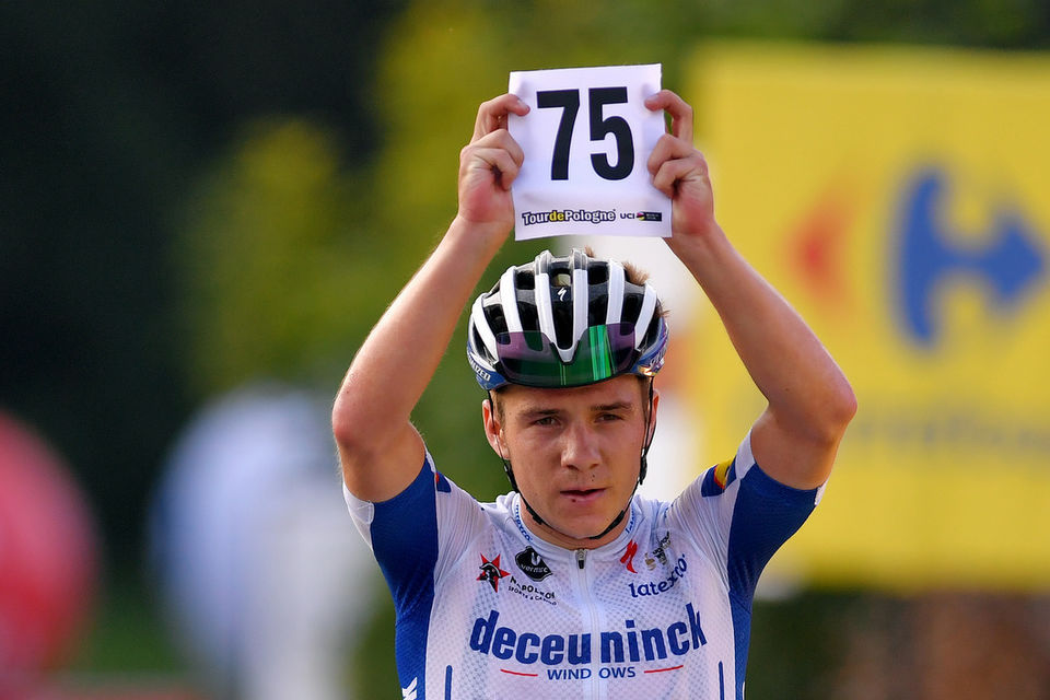 Tour de Pologne: Evenepoel produceert nieuw meesterstuk