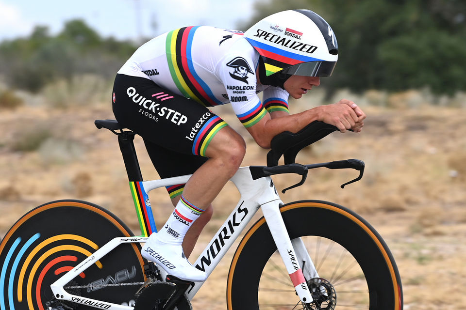 Evenepoel terug op het podium La Vuelta