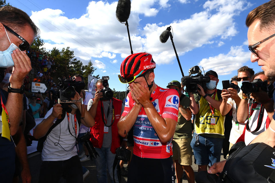 Evenepoel stelt eindzege La Vuelta veilig