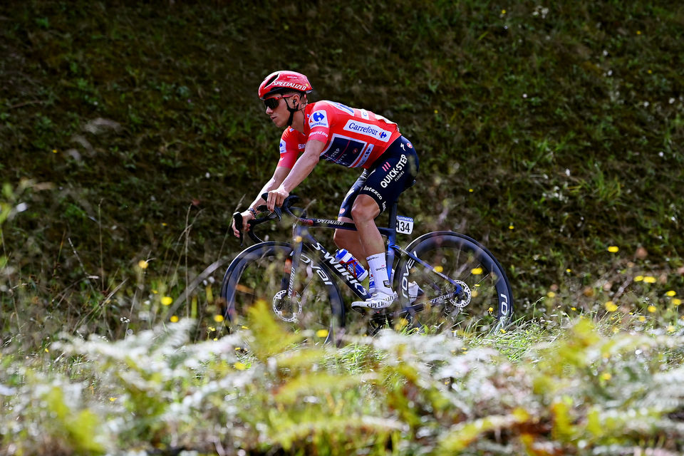 Vuelta a España: First day in La Roja for Evenepoel