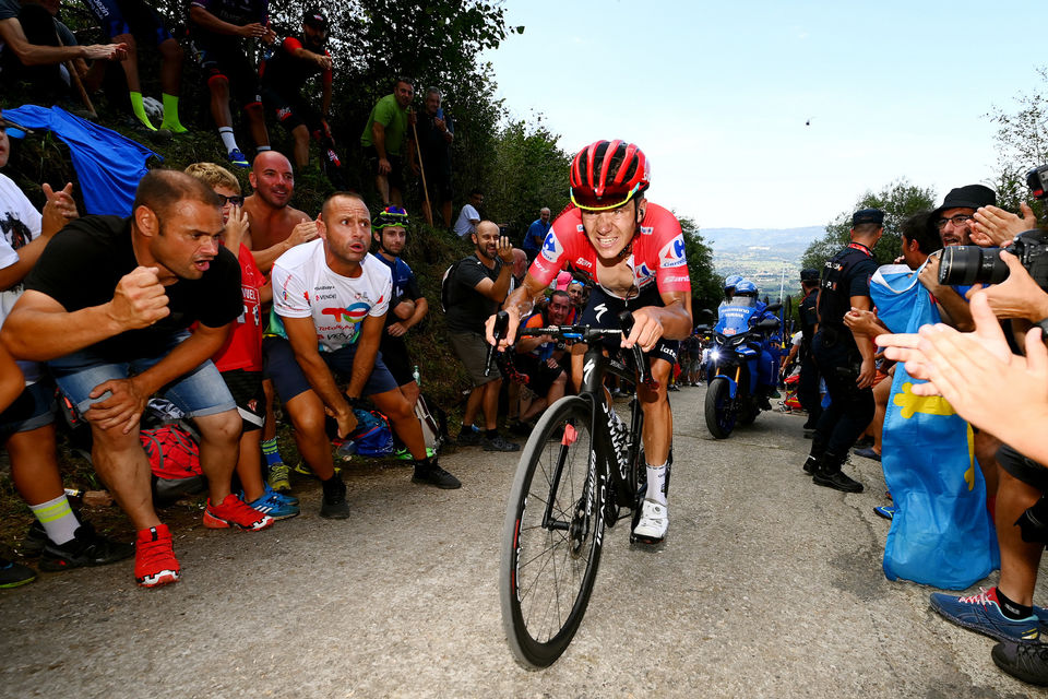 Remco Evenepoel loopt uit in klassement Vuelta a España