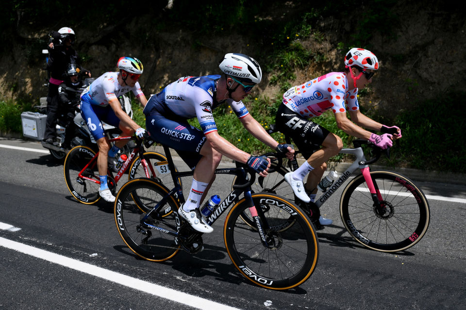 Cavagna in the break on the longest Tour de France stage