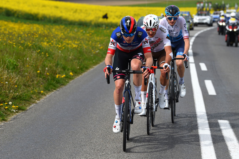 Rémi Cavagna goes all-out at the Tour de Romandie