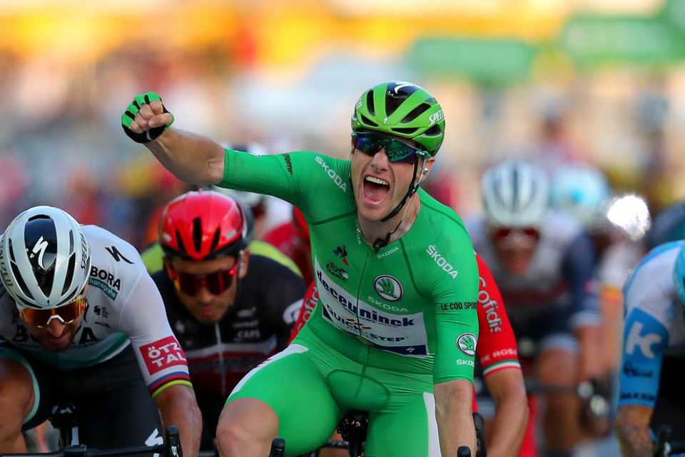 Sam Bennett wins Tour de France green jersey