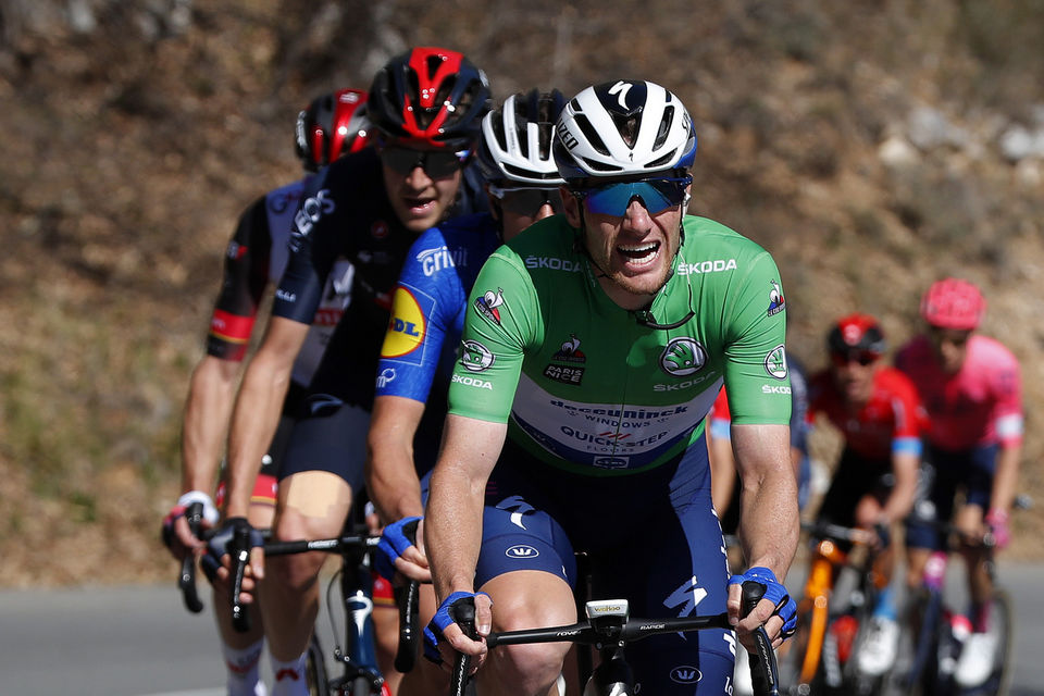 Paris-Nice: Bennett shows climbing legs in the break