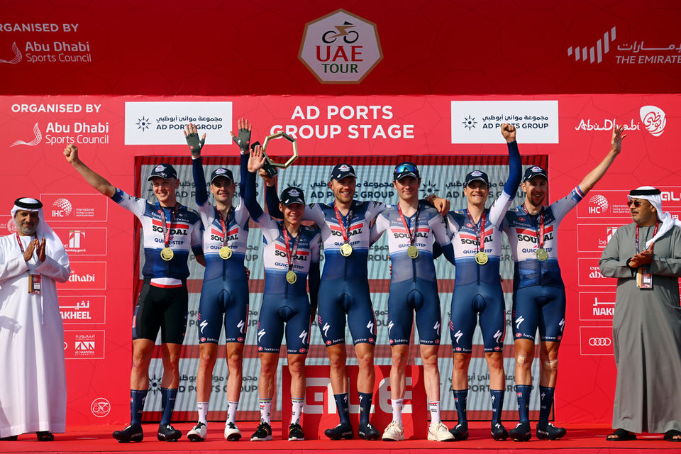 Soudal Quick-Step powers to victory at the UAE Tour